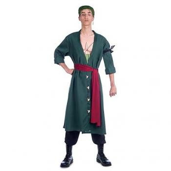 Disfraz de Roronoa Zoro de One Piece para hombre personalizado, talla L