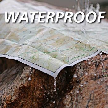 Jasper National Park Waterproof Topographic Map 1:100,000