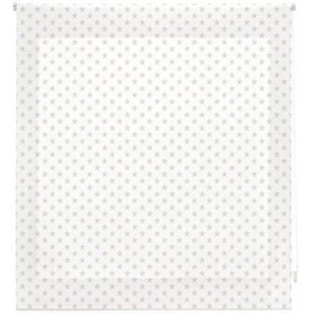 Estor Enrollable Infantil Beige con Estrellas - Blindecor - 150 x 180 cm - Diseño Único y Fácil Instalación