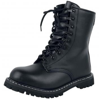 Brandit Lined Combat Boots - Black - Size 39