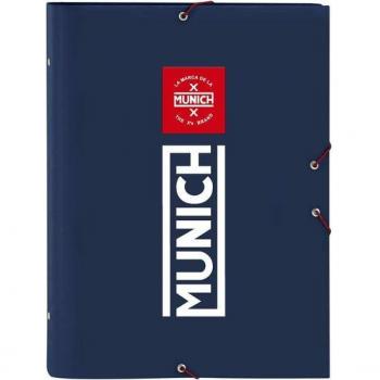 Carpeta Clasificadora Safta Munich Storm Formato Folio con Gomas