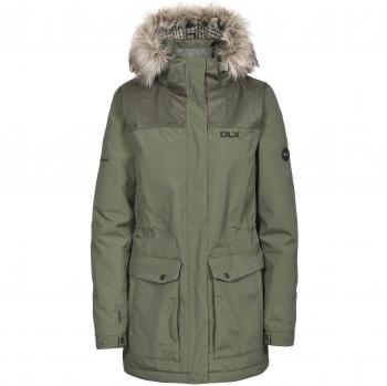 Trespass Garner - Female DLX JKT - Chaqueta, Mujer, Verde -
