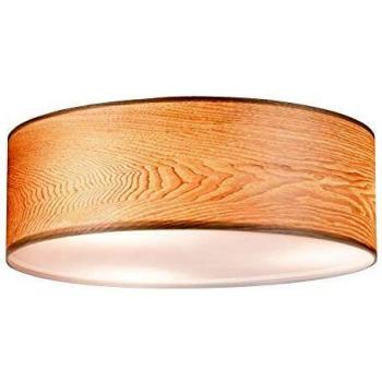 Lámpara de techo Liska Neordic de Paulmann, 3xE27, dimmable, madera clara y metal