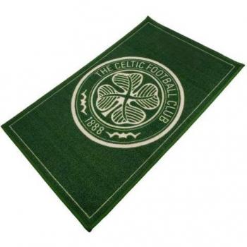 Alfombra Celtic FC Crest Tamaño Único Verde