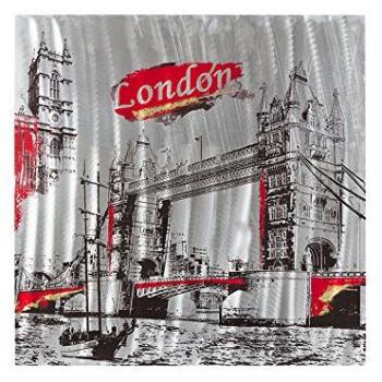 Cuadro óleo y aluminio Londres