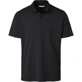 Polo Esencial VAUDE Hombre Manga Corta Negro XL