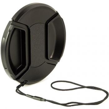 Kaiser Fototechnik 6834 - Tapa de Objetivo para 52 mm, Negro