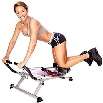 OEM Abdo Loop - Máquina de abdominales circular, color negro