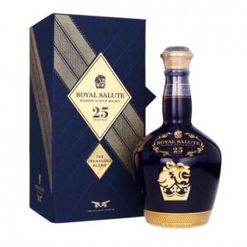 Whisky Royal Salute 25 Years Old The Treasured Blended