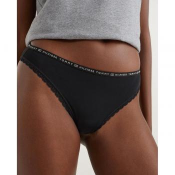 Tommy Hilfiger - Pack de 3 braguitas de microfibra con encaje