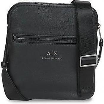 Bandolera Armani Exchange para hombre con diseño semirrígido y bolsillo frontal