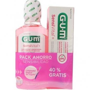 Gum Pack Sensivital+ Colutorio + Pasta