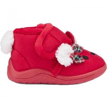 Zapatilla de casa para niña Mayoral 44368 color rojo, con diseño cómodo y ligero, ideal para uso en interiores