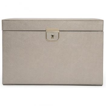 Wolf Palermo Tin Jewelry Box with Lock Closure