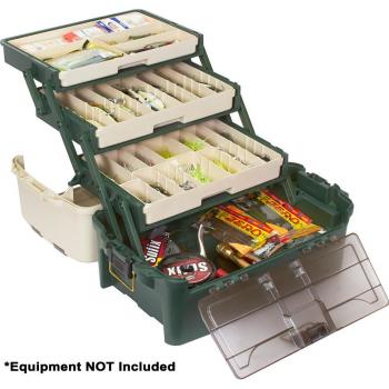 Plano 723300 Hybrid Hip 3-Tray Tackle Box - Forest Green