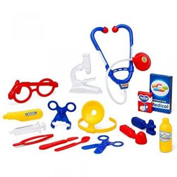 BigBuy Fun S1122275 - Maletin Medico de Juguete con Accesorios