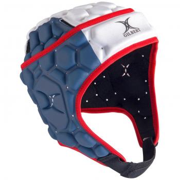 Casco de Rugby Gilbert Falcon 200 Rojo/Blanco S