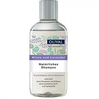 Natural Mint & Lavender Shampoo for Dry and Damaged Hair, 250 ml