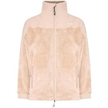 Forro Polar Oakley Mountain Fire Sherpa Full Zip Beige Claro Mujer - L