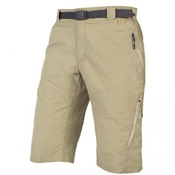 Endura Hummvee Short con Culote Interior para Hombre, color Mushroom, talla XXL, pantalones cortos de ciclismo con badana