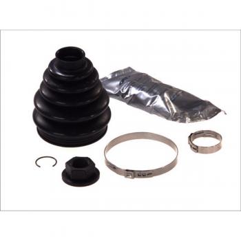 Kit de fuelles para eje de transmisión SPIDAN 21366, incluye fuelles de goma, abrazaderas y es compatible con vehículos específicos para el correcto funcionamiento del sistema de transmisión