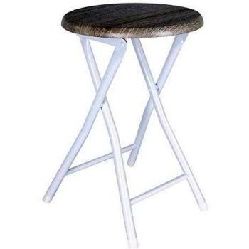 Confortime Taburete Plegable Confortime Madera Metal