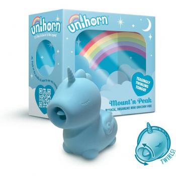 Unihorn Mount’n Peak Swirling Tongue Mini Unicorn Vibe