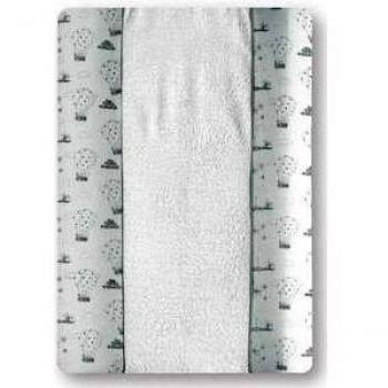 Cambiador banera patron.50x70 Letoile Blanco y Gris