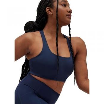 Girlfriend Collective Paloma Women's Racerback Sports Bra - Comfy, Wire-Free, Strong Hold in Various Sizes and Colors