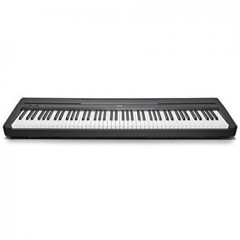 Yamaha P-45 - Piano digital ligero y portátil para aficionados y principiantes, color negro