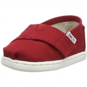 TOMS Alpargata Core, Unisex bebé, Rojo