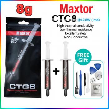 Kit de Refrigeración Maxtor: Ventilador, Disipador Térmico y Pasta Térmica 2g/4g para CPU AMD e Intel