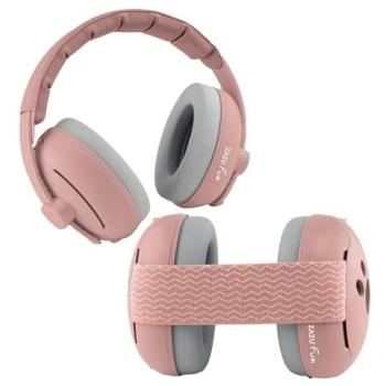 Auriculares Antirruido Evolutivos Zazu para Bebés y Niños Pequeños, Color Rosa