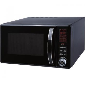 Microondas Digital DCG MWGBD825 25L, 1000W Grill, 800W Microondas, Metal Negro