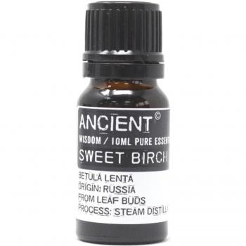 Aceite Esencial Abedul Blanco Naturalmente Astringente - 100% puro, derivado de la corteza del abedul blanco, propiedades astringentes y depurativas, ideal para el cuidado de la piel y reducción de