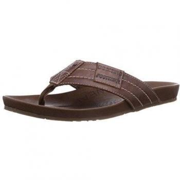 Dockers by Gerli 36BR00 - zuecos de cuero unisex, color marrón, talla 43
