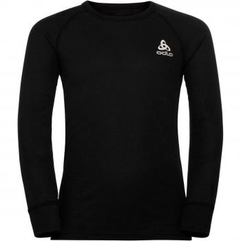 Camiseta térmica de manga larga para niños Odlo Active Warm Eco Crew Neck (Negro)