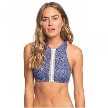 Roxy To The Beach Separate Top, Mujer, Med Blue Shibori Nights sw, M