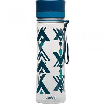 Aladdin Aveo - Botella de agua para niños, Marina Print, capacidad: 0,6 L