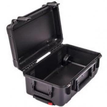 SKB 3I-2011-7B-E Injection Molded Waterproof Case, Black, Mil-Std Waterproof Case, 20-1/2 x 11-1/2 x 7-1/2 inches, empty with