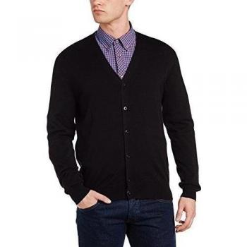 Ben Sherman ME10164 - Jerséi de manga larga para hombre, color jet black b32, talla Small