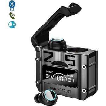 Auriculares TWS M25 con modo música y modo gaming de baja latencia