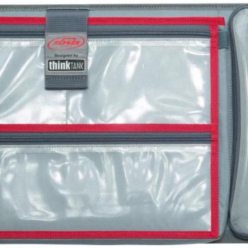 SKB iSeries Lid Organizer Designed by Think Tank, Black, 20.2in x 11.4in x 1in