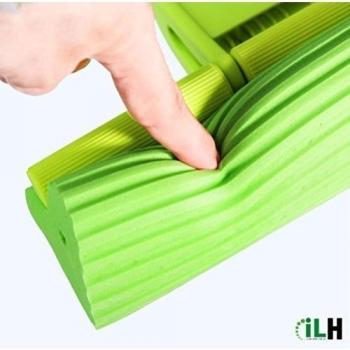 Mopas cabezal de repuesto, libre de cabezal de hansee® [Nueva Versión] Verde Nano Algodón para fácil Wring Mops Mopa Deep-Cleaning