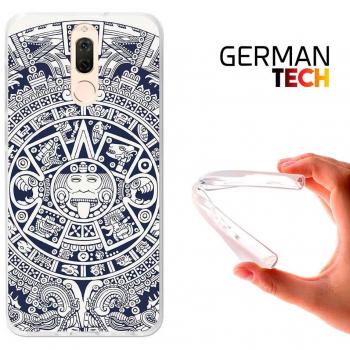 Funda Gel para Huawei Mate 10 Lite, Carcasa TPU Flexible fabricada con la mejor Silicona, protege y se adapta a la perfección a tu Smartphone y con nuestro exclusivo diseño German Tech®. Calendario Azteca