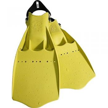 Aletas de Buceo Tech Dive System - Aletas de natación técnicas, de goma, unisex, para adulto, color amarillo