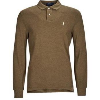 Polo Ralph Lauren Men's Brown Basic Mesh Polo Shirt