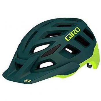 Giro Radix Casco de Bicicleta Dirt, Verde y Amarillo Mate, Medium