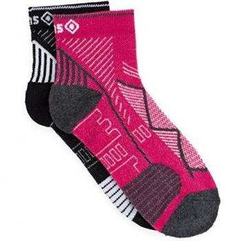 Izas - Cardal - Calcetin - Unisex - Fuxia/Black - S 35-37