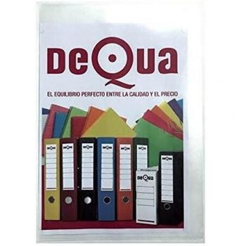 Dossier uñero Dequa PP 100 Piel de naranja A4 Caja 100u.